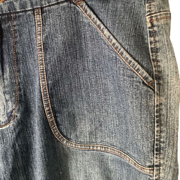 Pre Owned Women’s Adolfo Jeans Capri Sz 12 Casual Comfort Fashionable Style - Picture 5 of 13